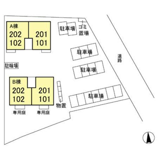 【駐車場】 | 『エスポワールＡ』