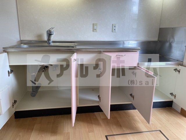 南小阪合ハイツのキッチン