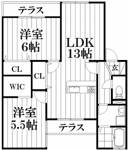 【間取り】 | エステートピアコーワ