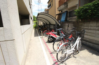 【その他共用部分】 | エクシング青山 | ☆屋根付き駐輪場☆