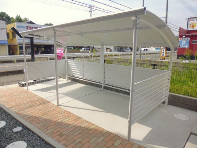 倉敷市児島小川６丁目のアパートのその他共用部分|駐輪場