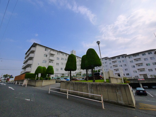 エクセルハイツ第２学園前の外観|外観は落ち着いています