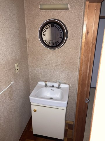 やすだ荘の洗面所