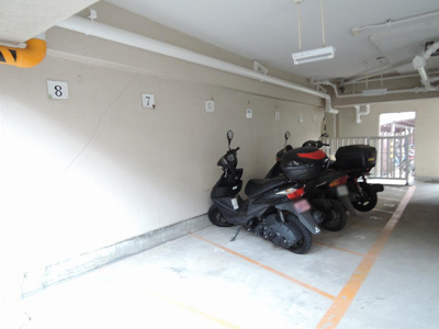 【その他共用部分】 | 日吉第３コーポA棟 | バイク置場