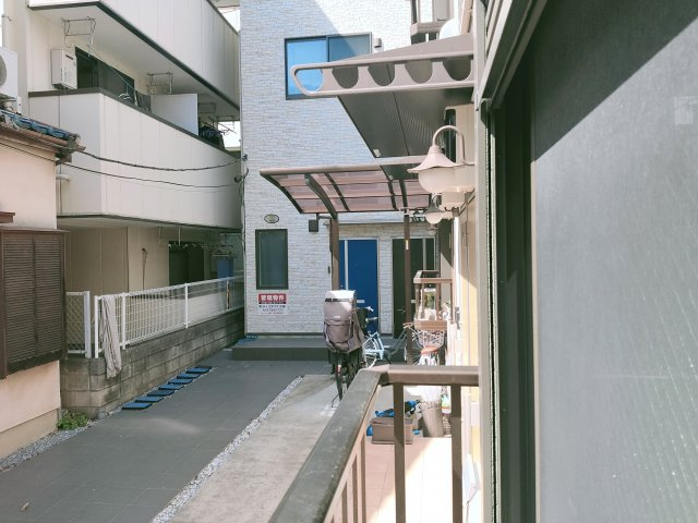 Kコート南小岩のバルコニー