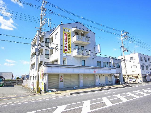 高畑マンションの外観|キレイな外観です。