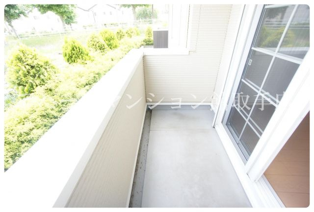 フィオーレBのバルコニー