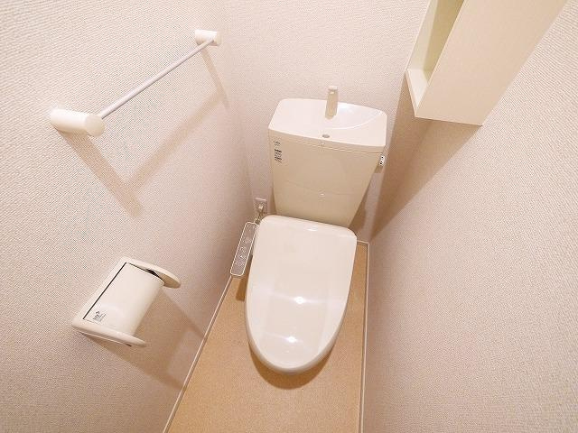 クレールコートⅡのトイレ|トイレもきれいです