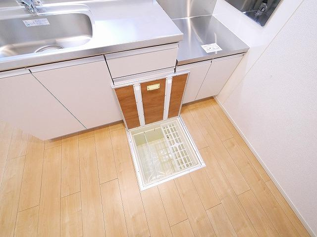 クレールコートⅡの収納|床下収納