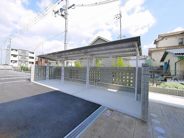 クレールコートⅡのその他共用部分|自転車置き場