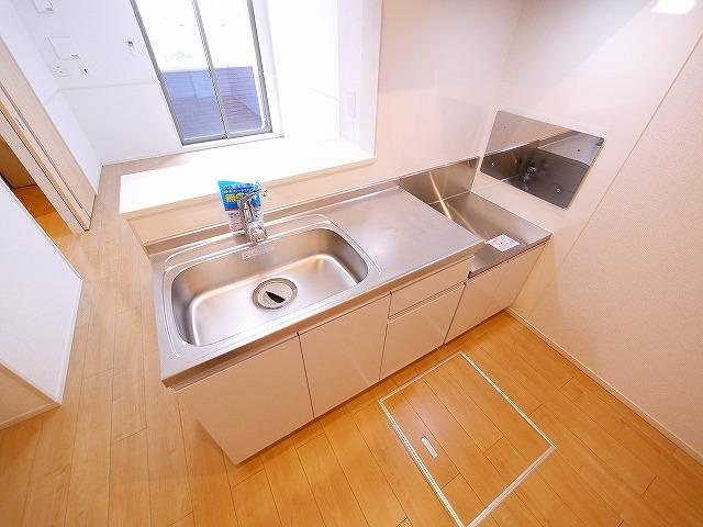 クレールコートⅡのキッチン|きれいなキッチンです