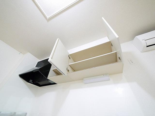 クレールコートⅢのキッチン|コンパクトなキッチンで掃除もラクラク