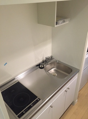 【キッチン】 | メルベーユ稲毛台 | IH&ラジエントヒーターの2口コンロ完備