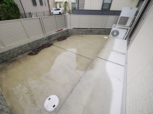 ソレイユ　ルヴァンBの庭|お庭でゆったりと過ごせます