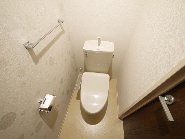 ソレイユ　ルヴァンBのトイレ|落ち着いたトイレです