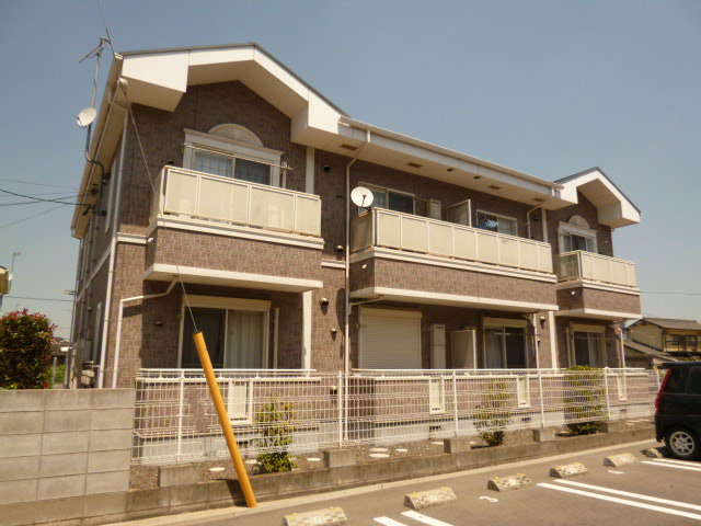 倉敷市北畝２丁目のアパートの外観