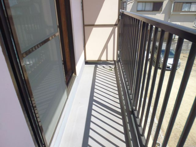 押部マンション2のバルコニー