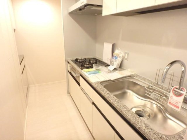 中央区月島１丁目の賃貸マンションのキッチン