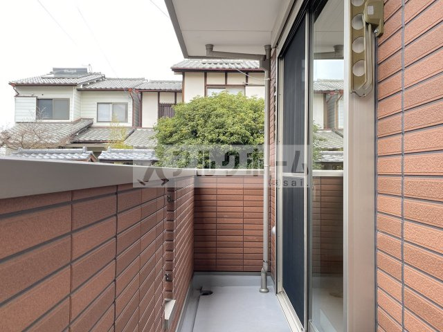 ハイツ赤坂のバルコニー