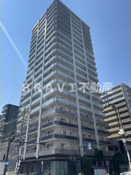 プラウドタワー安堂寺 BRAVI不動産の外観