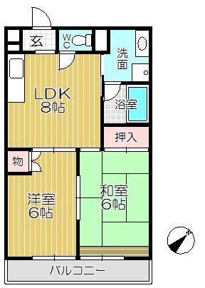 【間取り】 | ハミングマンション