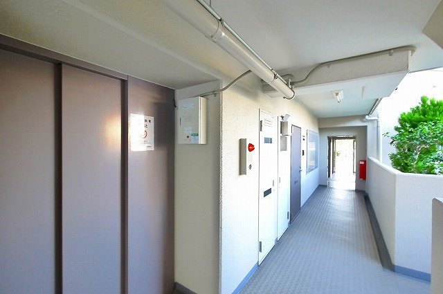 ルネ新大宮のエントランス