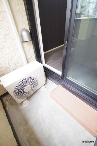 ハピネス浦江2のバルコニー