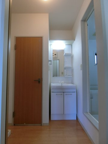 サングリーンA棟の洗面所