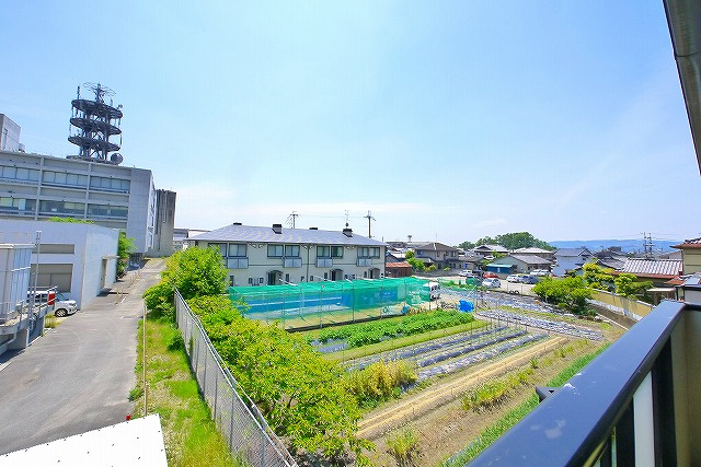 ハイツげんの展望|南向きバルコニー
