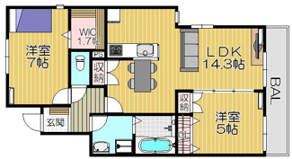 【間取り】 | SKY RESIDENCE