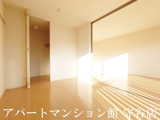 プランドール清水の寝室