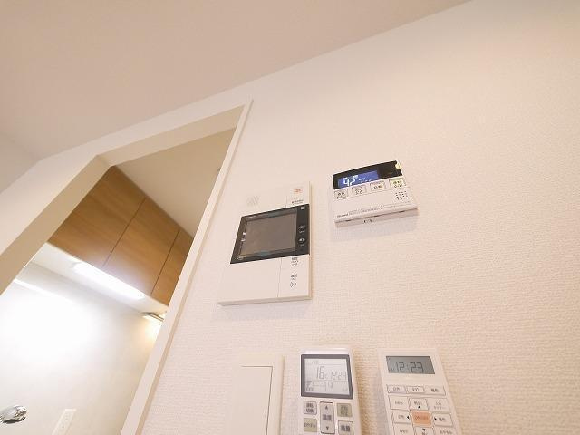 幸court　nara　sanjoのセキュリティ|お顔が見えるモニター付きインターホンで安心。
