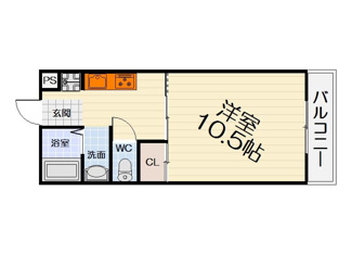 【間取り】 | プランドール二田