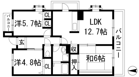 【間取り】