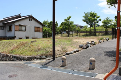 【外観】 | 大津市衣川一丁目1354-8 三方角地 | 北西角付近