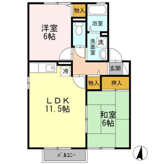 【間取り】 | プレミール竹松本町