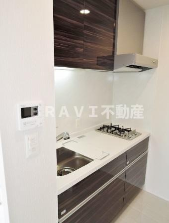 ガリレイ新町　BRAVI不動産のキッチン|【ガリレイ新町】お料理しやすいキッチンです