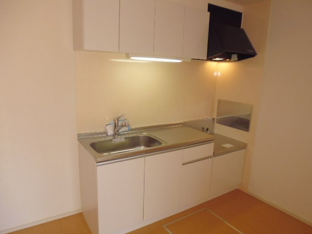 倉敷市福田町古新田のアパートのキッチン