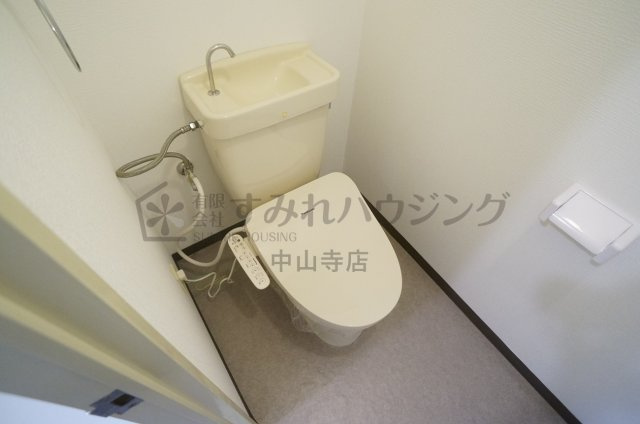 プリヴェール中山の設備|ガスコックついてます