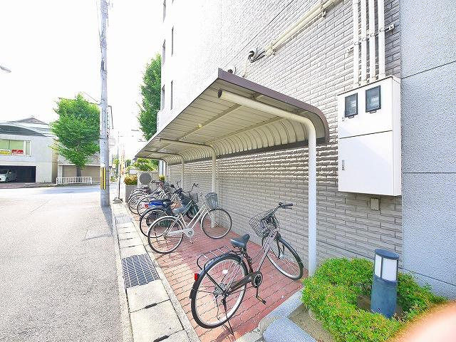 グランドビル竹の花のその他共用部分|自転車置き場が設置しています。