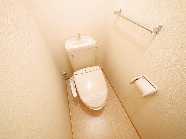 カクタス　フローラB棟のトイレ|トイレもきれいです