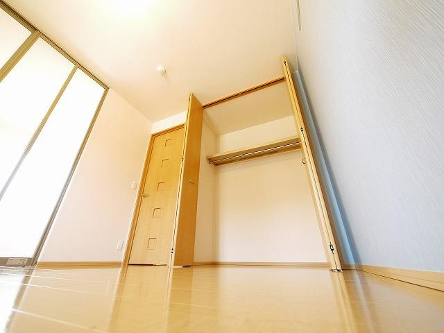 カクタス　フローラB棟の収納|専用の収納スペースです