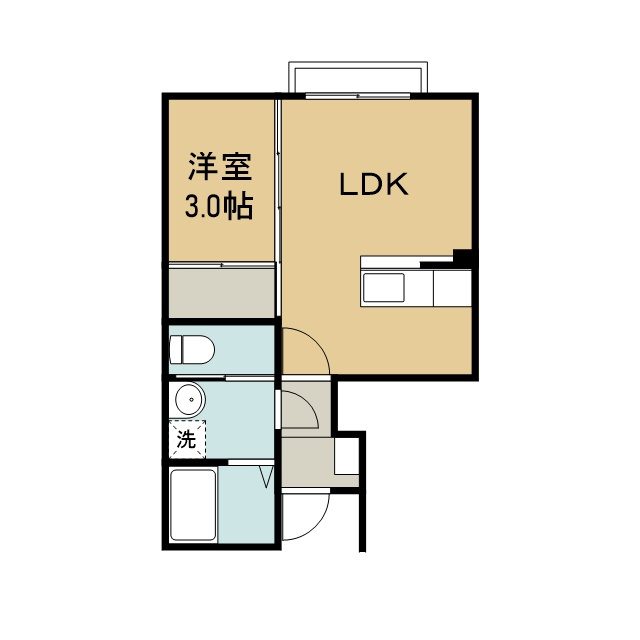 ベーネの間取り