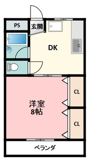 【間取り】 | 第二柏原マンション