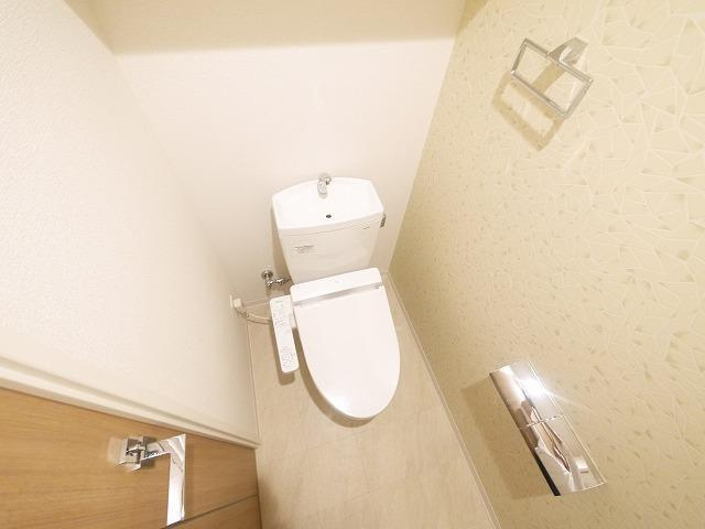 幸court　nara　sanjoのトイレ|落ち着いたトイレです
