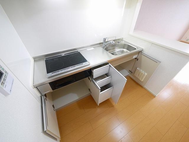 グラン　ジュテのキッチン|使いやすいキッチンです