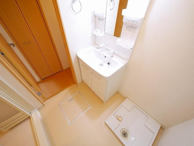 グラン　ジュテの洗面所|コンパクトで使いやすい洗面所