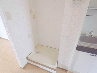 【設備】 | エントピアくるみ | 洗濯機置き場