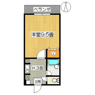 【間取り】 | グリーンパーク弐番館