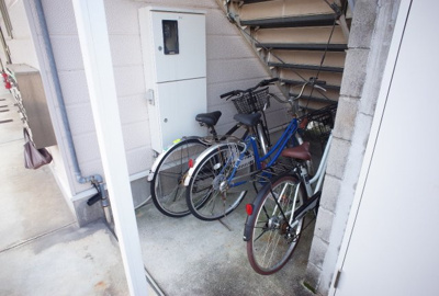 【その他共用部分】 | プラザ朝霧 | 駐輪場